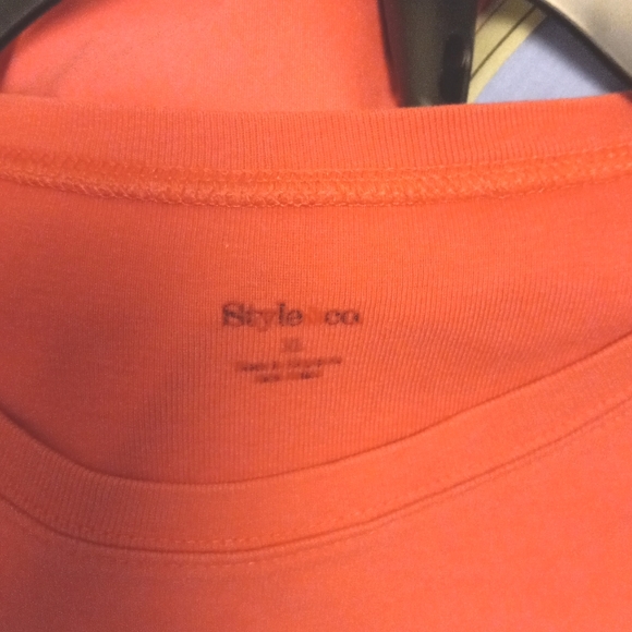 Style & Co. Pink T-shirt Size XL - Picture 3 of 3